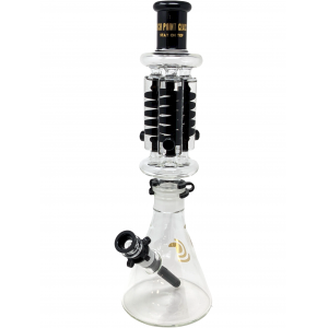 16" High Point Glass 3 Freezable Detachable Coil Water Pipe